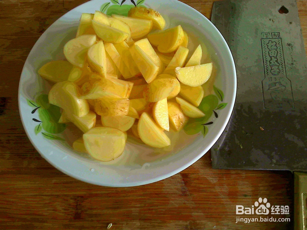 #美食#老年人怎样做好大白菜段焖土豆的备料
