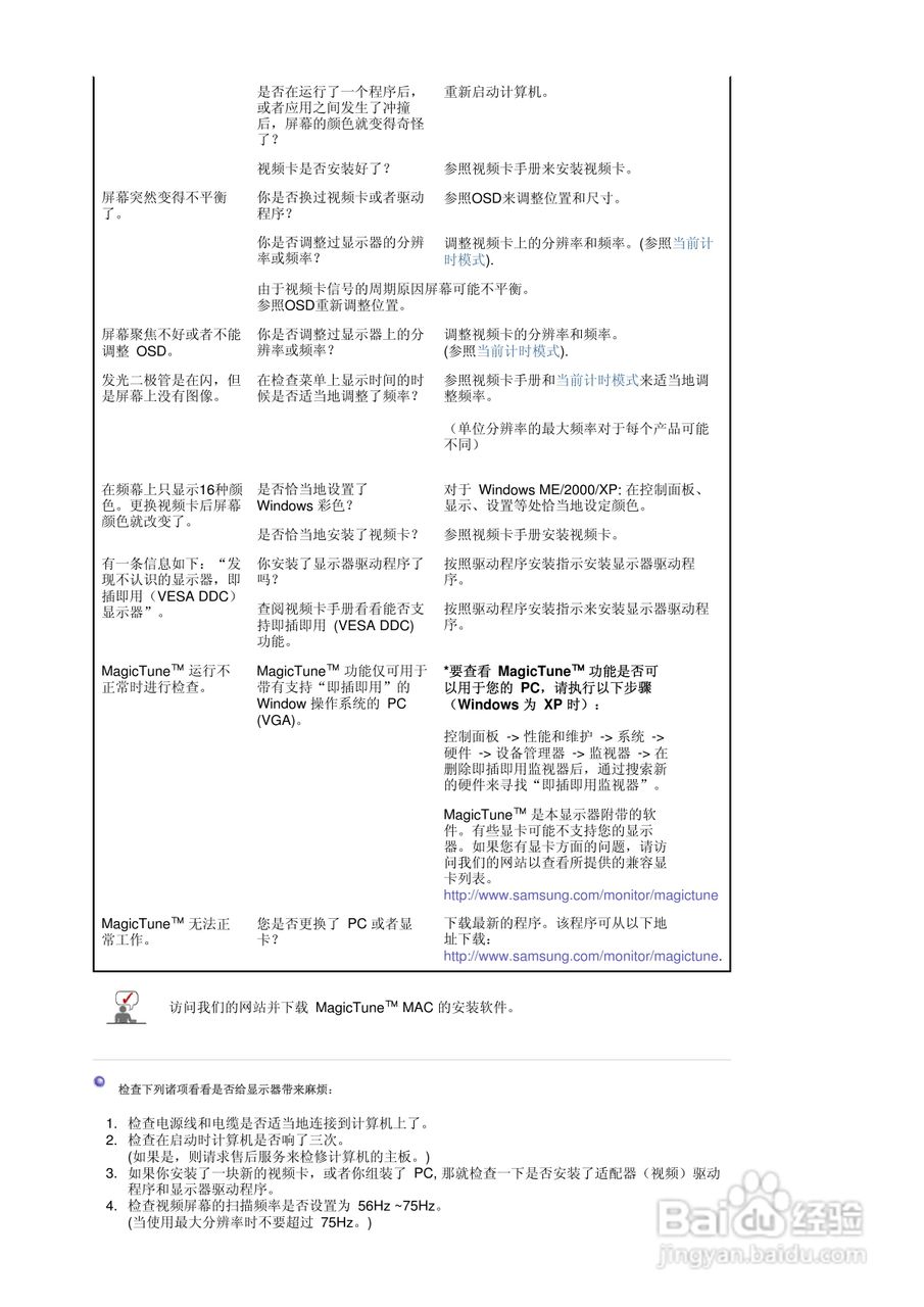 三星G17E液晶显示器使用说明书:[5]
