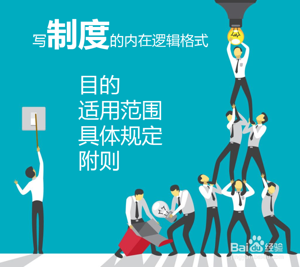 如何写公司制度？