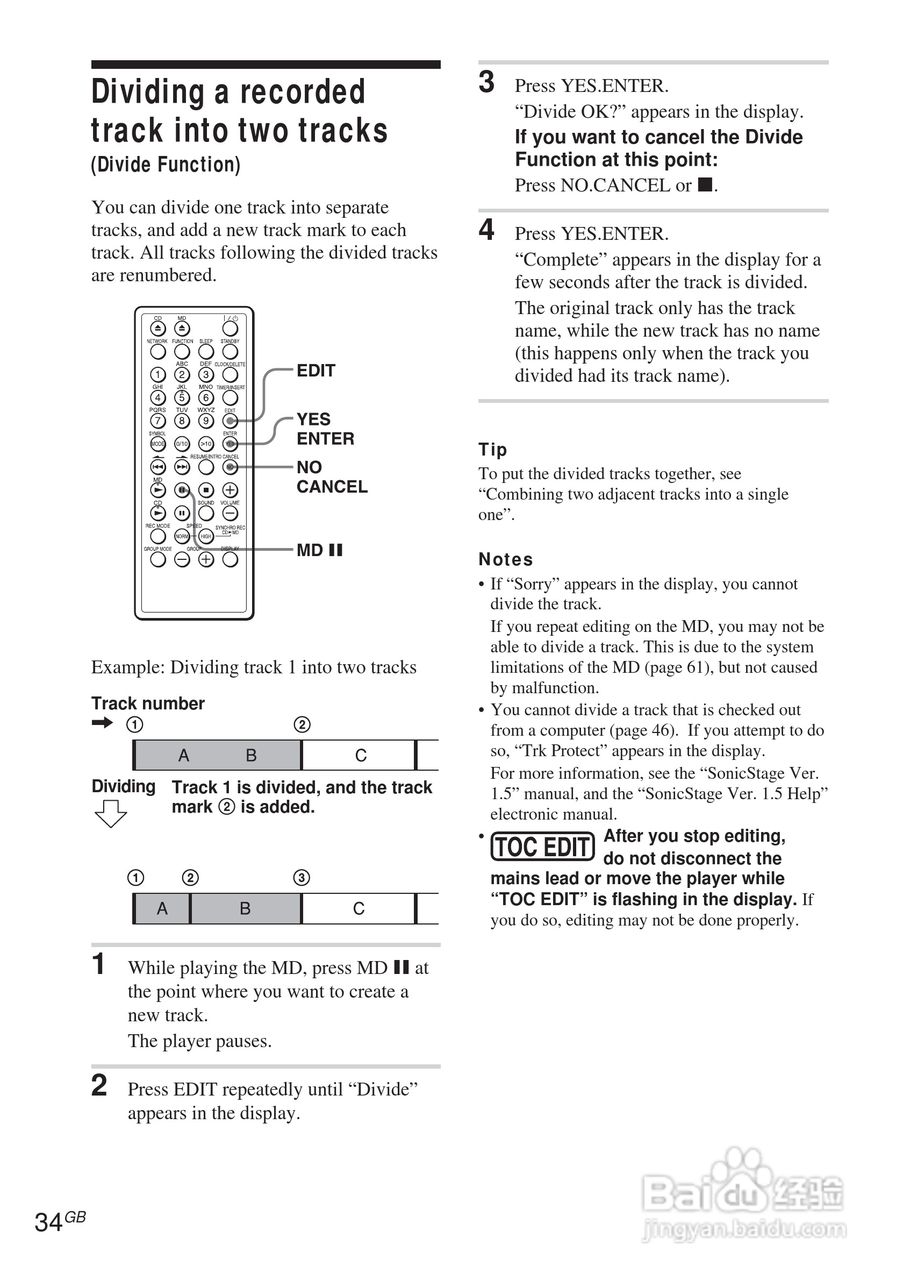 aiwa爱华 MD-ADN-1 MD播放器说明书:[4]