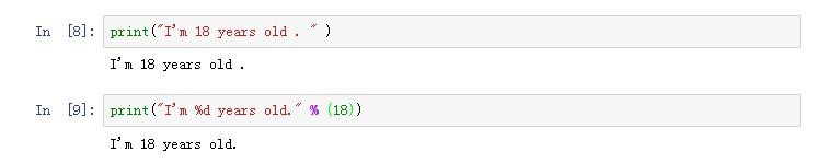 python占位符%格式化字符串的方法