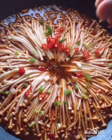 麻辣金针菇(家常做法)