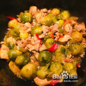 #初冬吃什么#孢子甘蓝咖喱鸡面