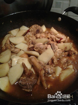 原汁原味大盘鸡做法