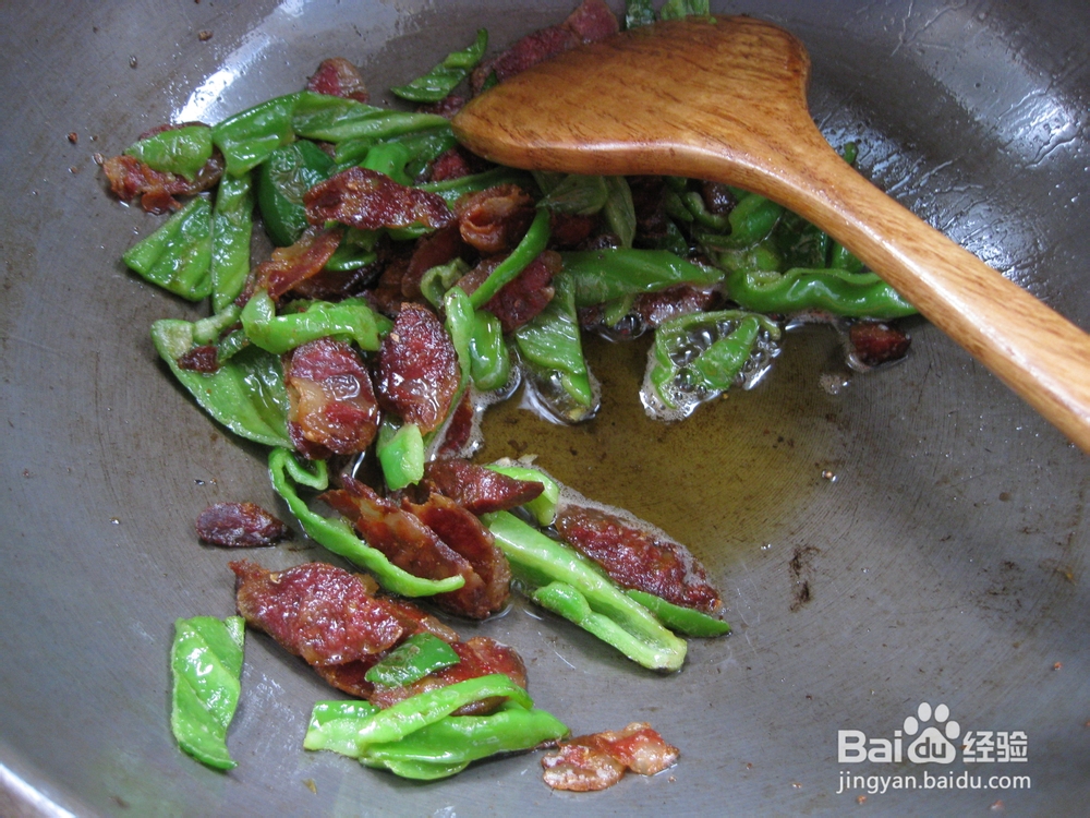 妈妈的味道--青椒炒香肠