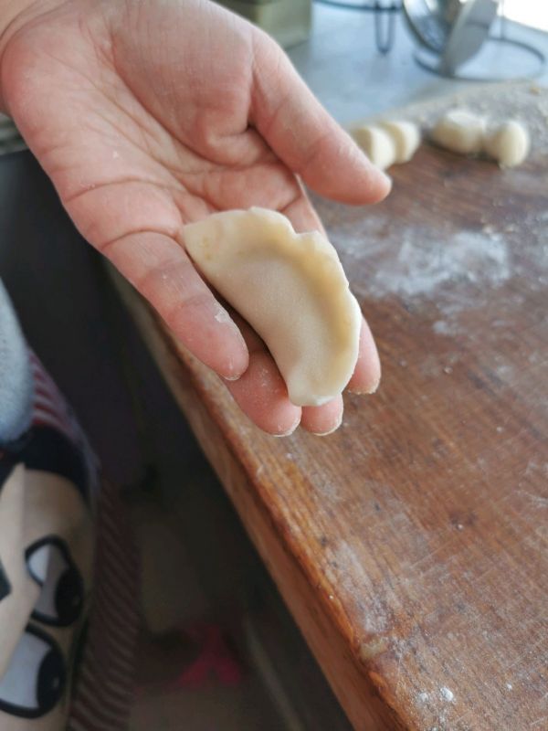 黄瓜鸡蛋鲜虾水饺