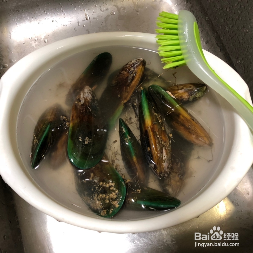蒜香黄油青口海鲜美食教程