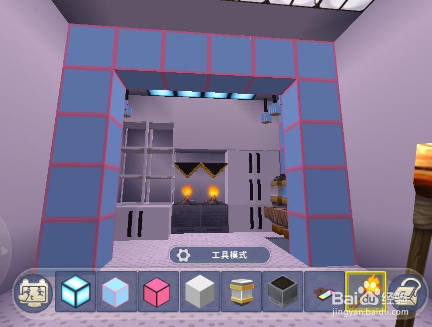 迷你世界如何制作山顶小屋#新人打卡#