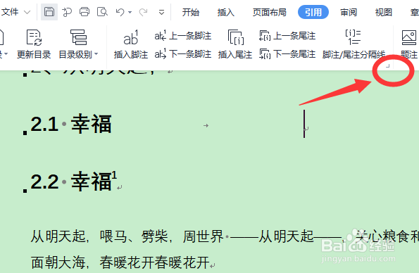 WPS怎么将脚注的1改为[1]