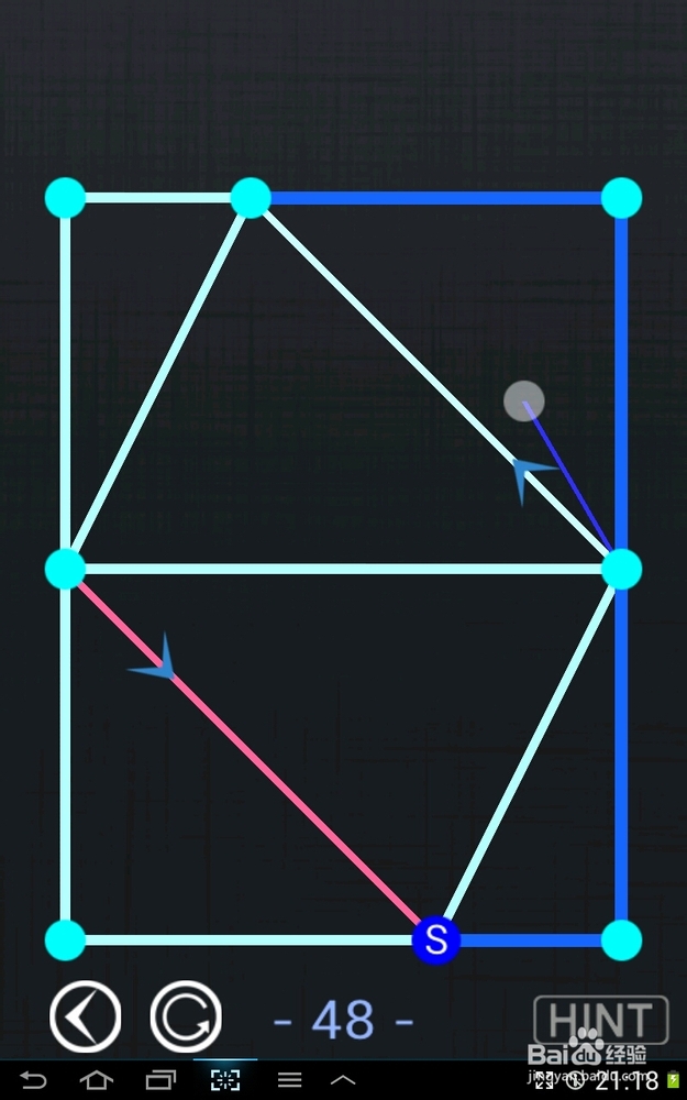 一笔画blue world全部攻略：[10]第46～50关