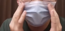 如何正确佩戴医用一次性口罩