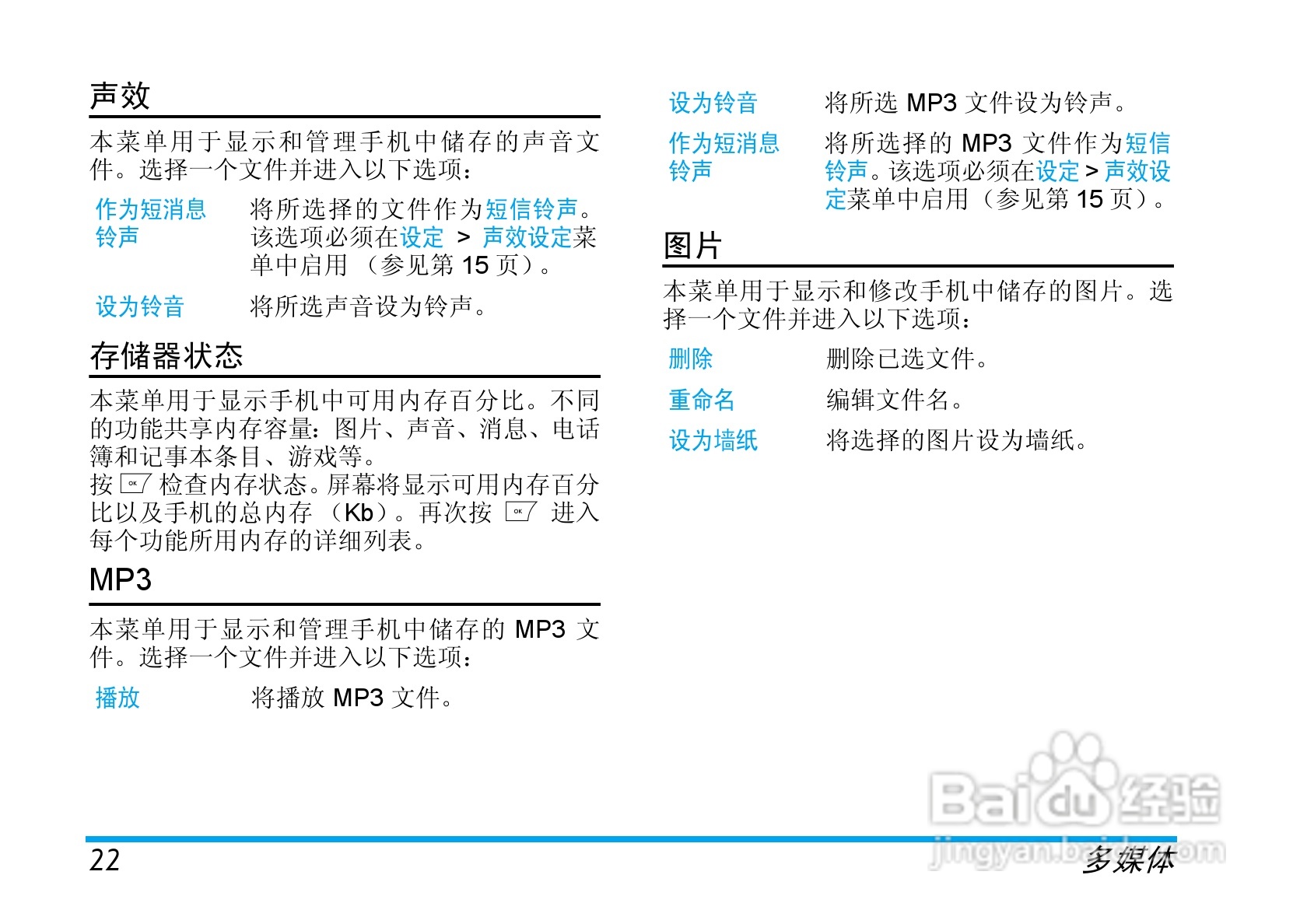 飞利浦 TS6610手机用户手册:[3]