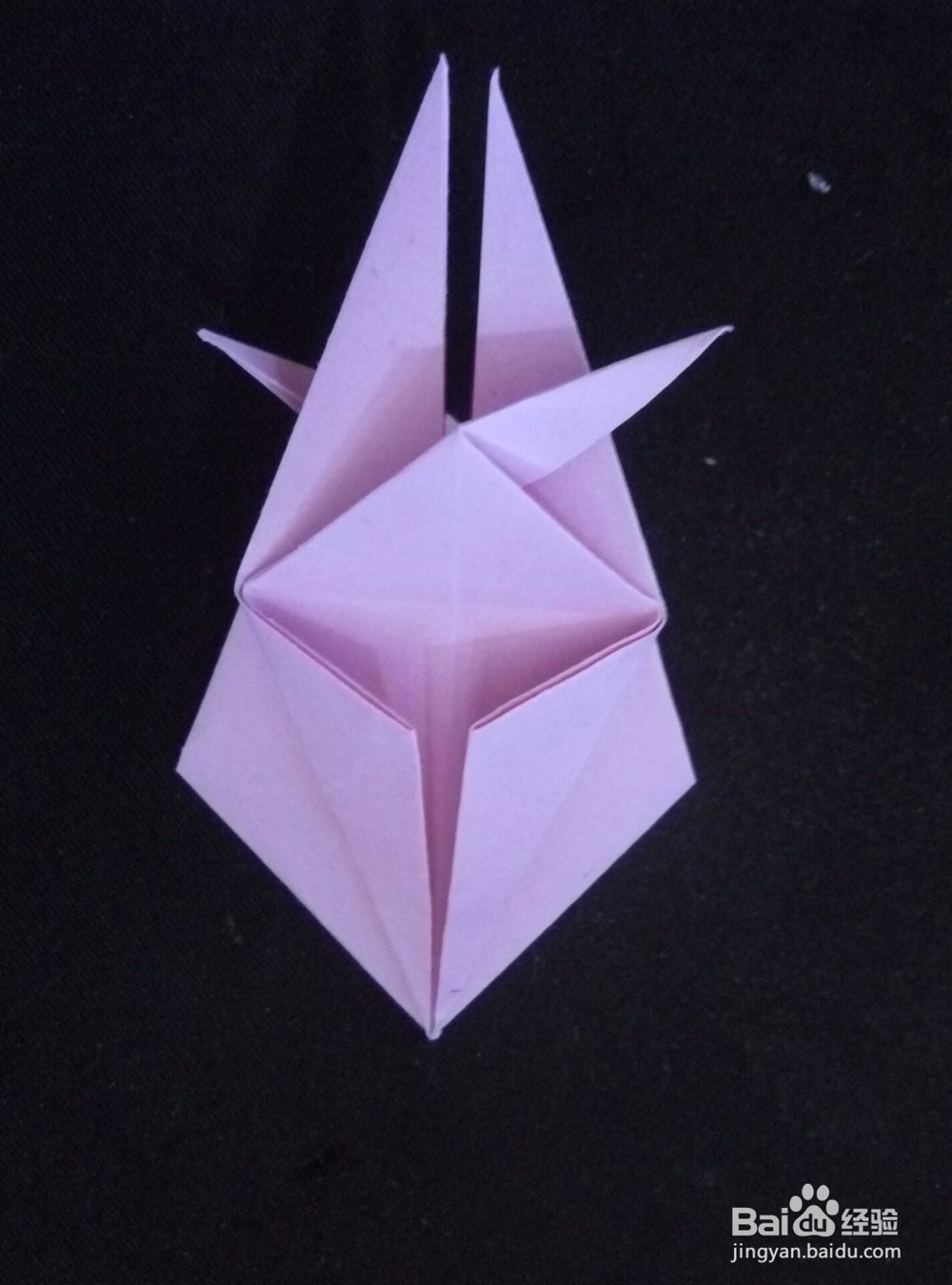 如何快速折出一只小金鱼