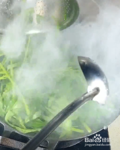 家常小炒空心菜