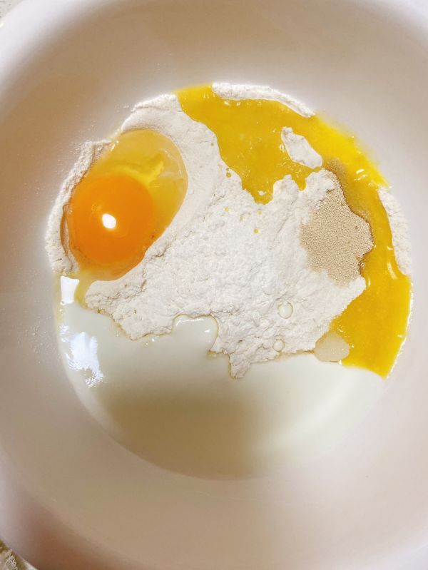 奶香蔓越莓小面包