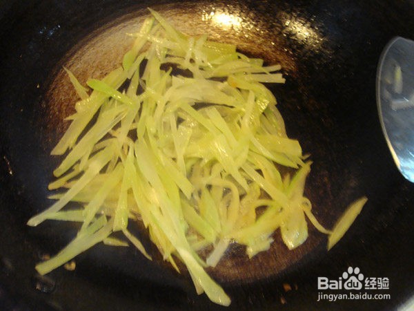 家常火腿莴笋丝