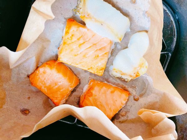 丘比汁三文鱼蔬菜