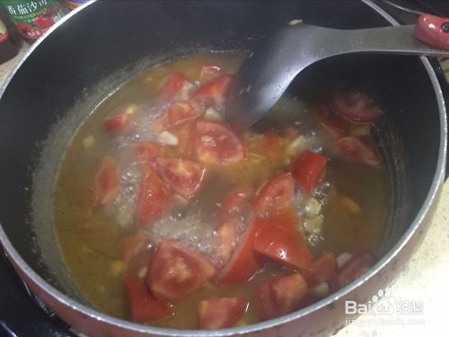 家常番茄疙瘩汤的做法