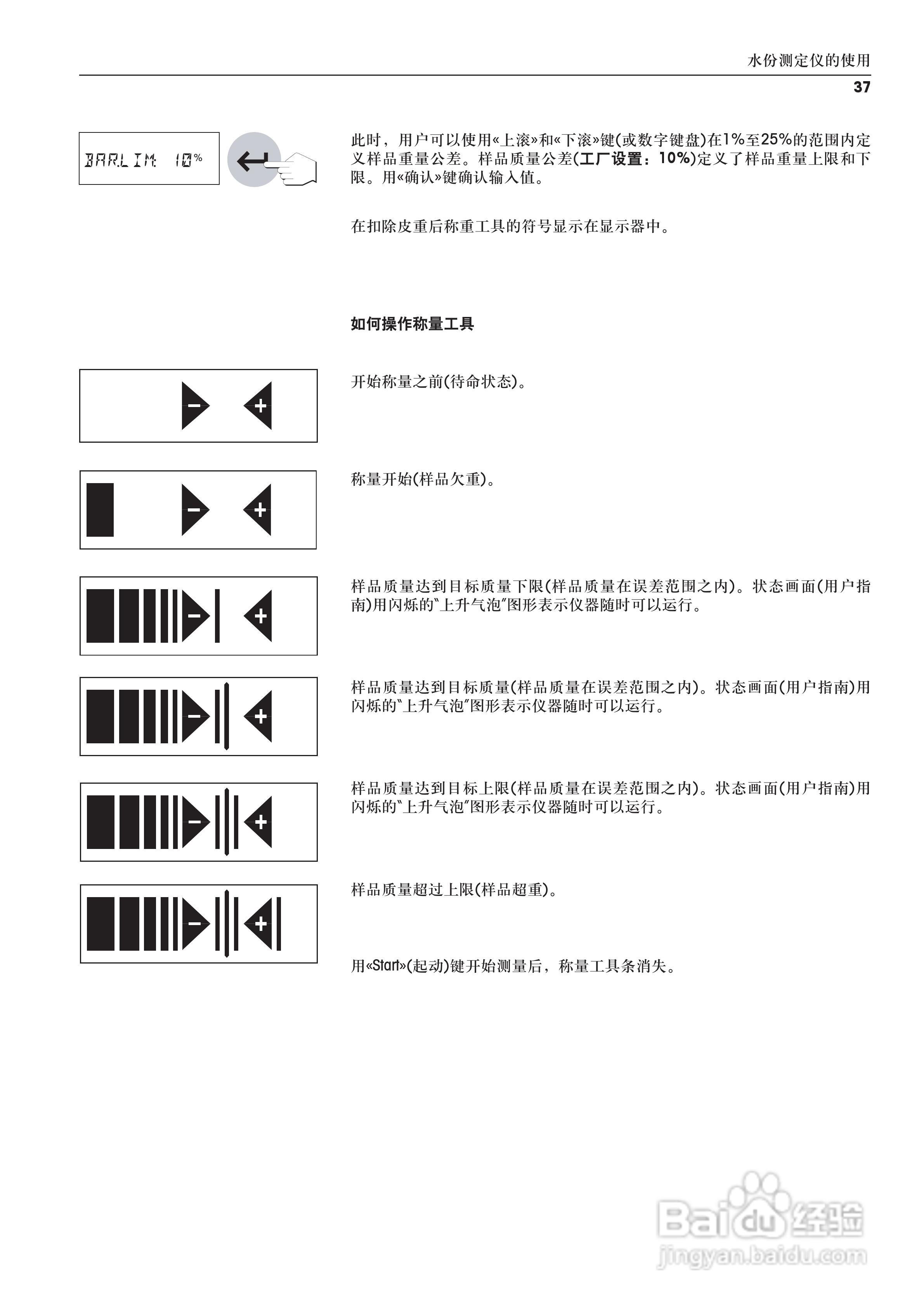 METTLER TOLEDO HR83/83-P水分测定仪操作说明书:[4]