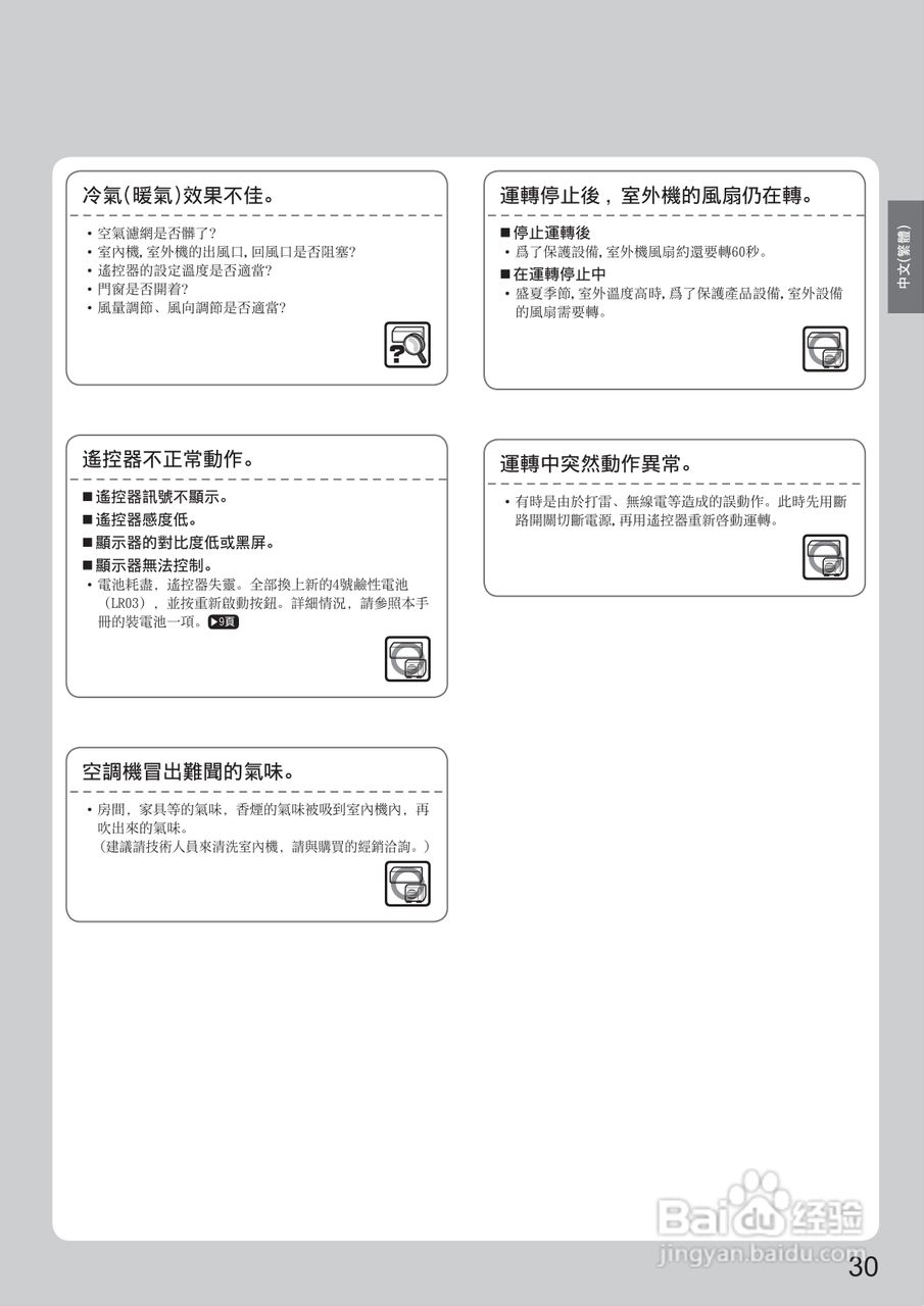 大金FTX(K)40JVLT空调说明书:[4]