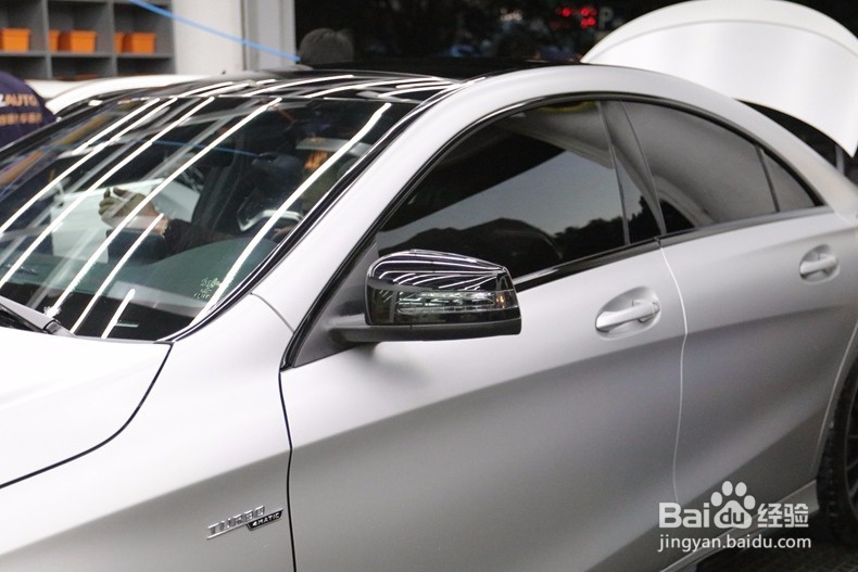 奔驰CLA龙膜汽车贴膜施工流程