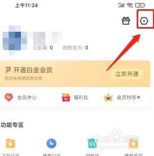 迅雷如何设置个性化图标