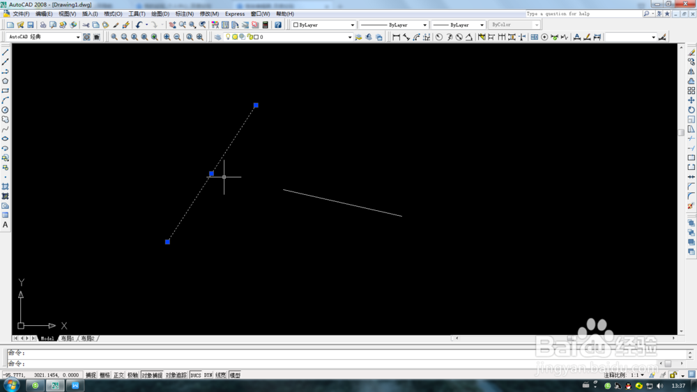 AutoCAD延伸、修剪、移动操作方法