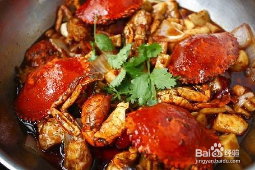 麻辣小螃蟹的制作方法