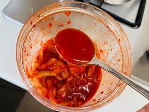 养生食补辣白菜豆腐汤