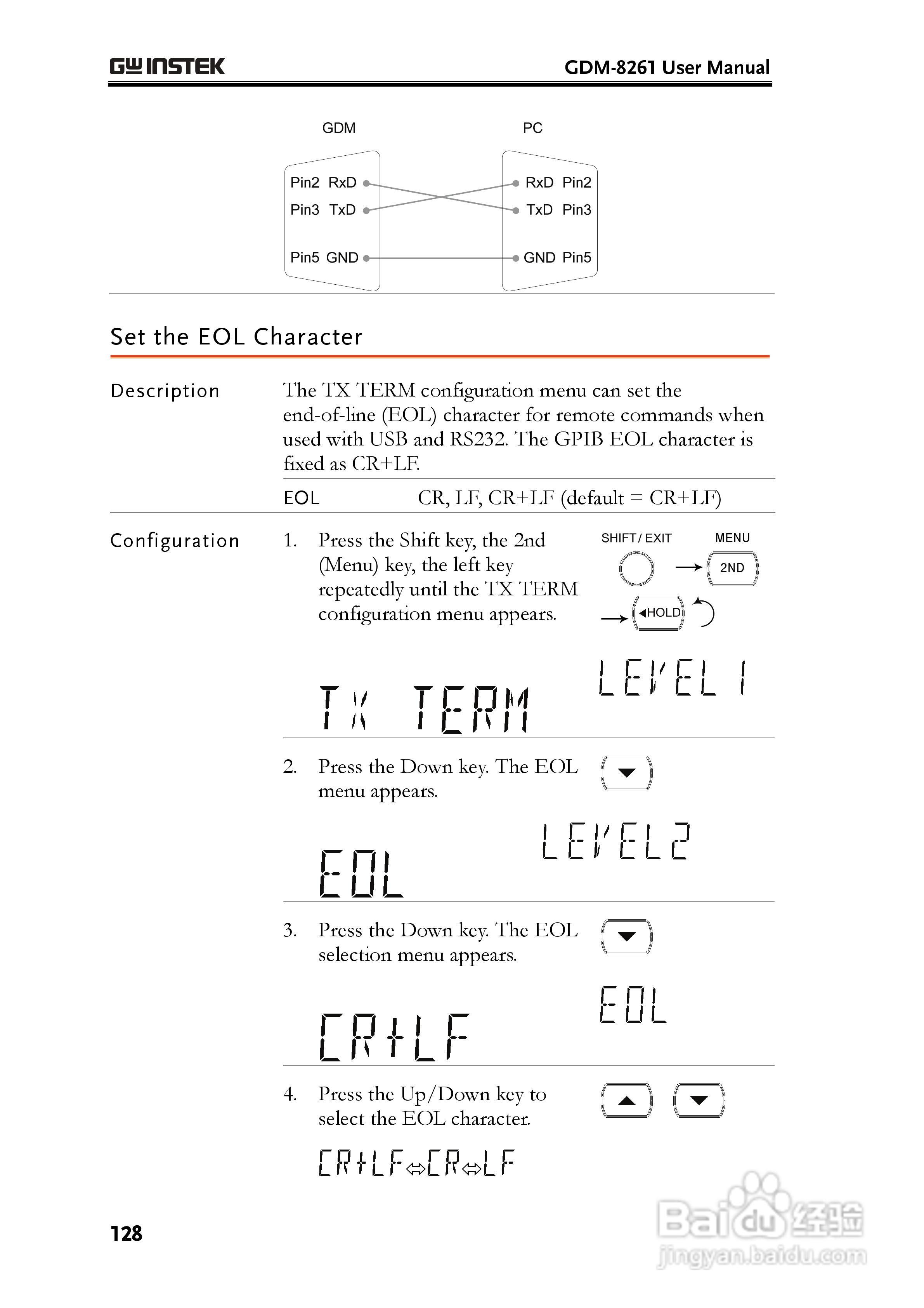 固纬GDM-8261数字万用表使用说明书:[13]