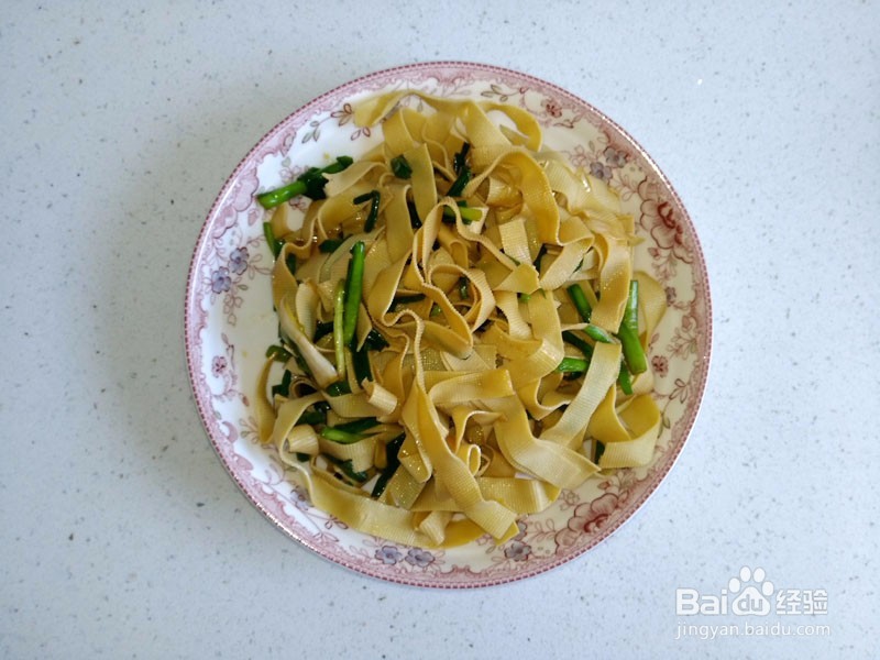 凉拌豆腐皮做法