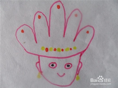 幼儿美工：[10]手型画