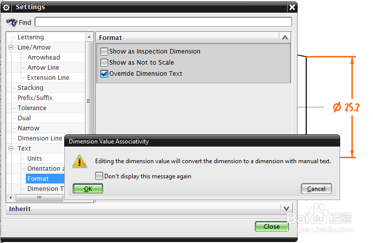 UG NX9.0 二维图尺寸标注设置及更改