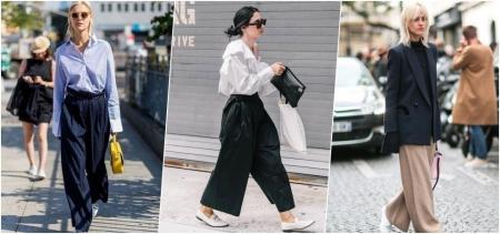 高腰宽裤热潮来袭！3分钟学会运用三种单品混搭出欧美率性风范