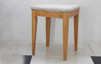 梳妆台椅凳改造diy 上漆再做个椅子套超完美 百度经验