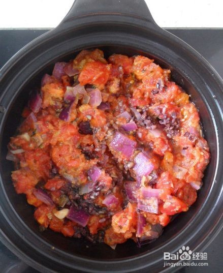 健康碳水主食【番茄汁炖杂粮饭】