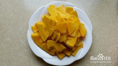 清炒南瓜片的做法