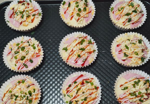 芝士火腿小面包