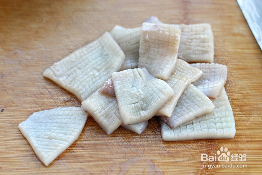 爆炒鱿鱼丝的做法