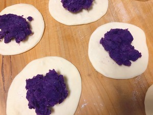 制作无油紫薯饼