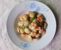 草菇炒虾仁教程