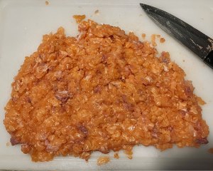 亚洲风味三文鱼饼的做法