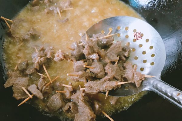 牙签牛肉#《风味人间》美食复刻大挑战#