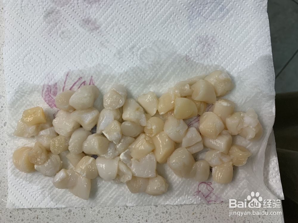 不流汤汁的鲜贝炒蛋瑶柱炒蛋