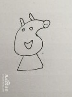 小猪佩奇简笔画