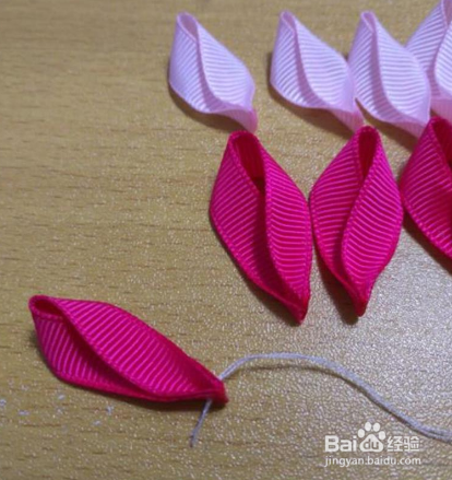 手工布艺缎带花制作方法