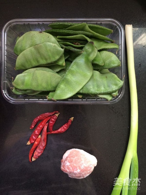 辣炒扁芸豆的做法