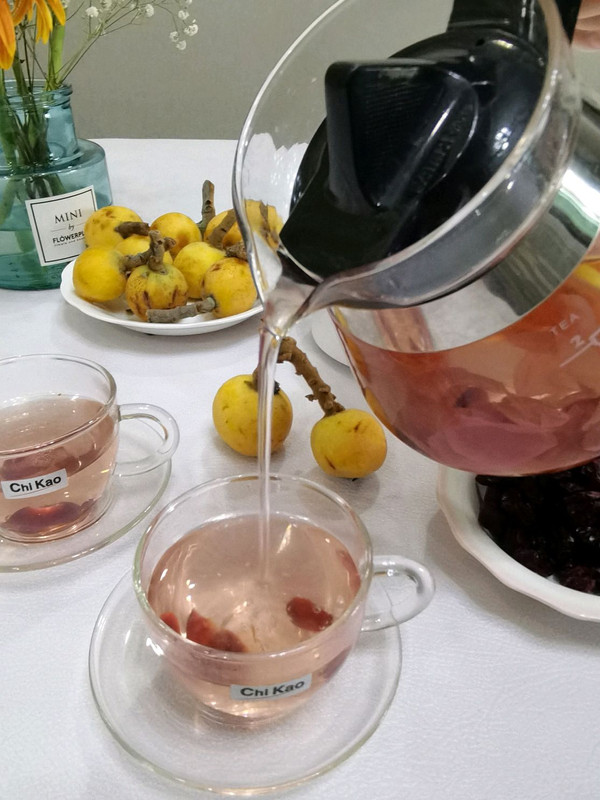 玫瑰花蔓越莓茶