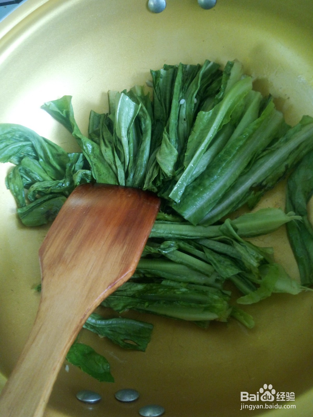 大蒜炒油麦菜