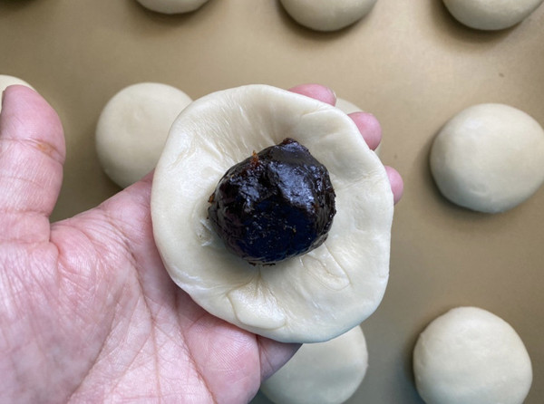 中式点心枣泥卷